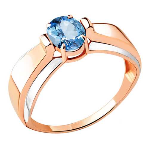 Кольцо женское Aquamarine 6593205 р.19.5 в 585 GOLD